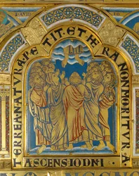 Christi Himmelfahrt, vom Verduner Altar