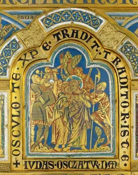 Kuss des Judas, vom Verduner Altar