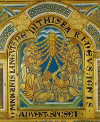 Pfingsten, vom Verduner Altar
