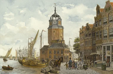 Haringpakkerstoren, Amsterdam, 19. Jahrhundert