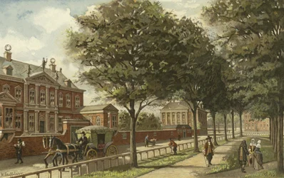 Ansicht von Den Haag, Niederlande, 17. Jahrhundert