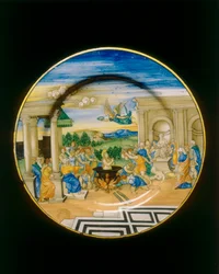 Martyrium der heiligen Cäcilia, Platte