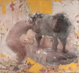 Frau mit gelbem Stier, 2018