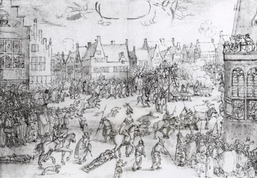 Der Tod der Pulververschwörer, 31. Januar 1606 (Gravur)