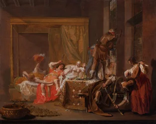 Szene von der Hochzeit von Messalina und Gaius Sillius