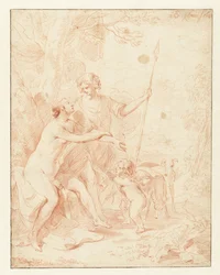 Venus, Adonis und Cupido