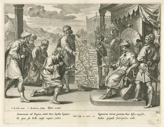 Der König der Ammoniten fordert Land