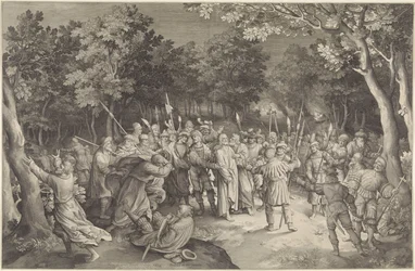 Judaskuss und Verhaftung Christi