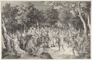 Judaskuss und Verhaftung Christi
