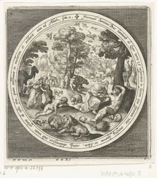 Sechster Tag der Schöpfung: Gott erschafft die Tiere und Adam und Eva (Von der Schöpfung bis zur Vertreibung aus dem Paradies, Serie)