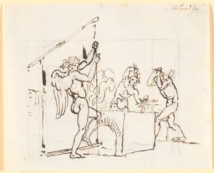 Amors Pfeile werden geschmiedet