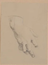Studie einer Hand
