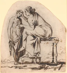 Entwurf für das Befreiungsrelief am Freiheitsdenkmal