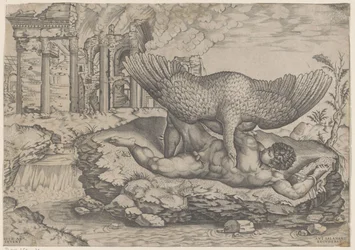 Tityus und der Geier