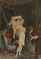 Le Lever, Aufstehen, ca. 1770-1810, 1913