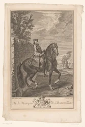 Reiterporträt von Paul de Beauvilliers