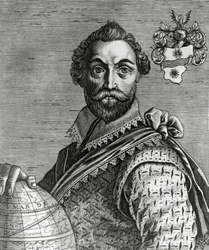 Porträt von Francis Drake (1540-1596)