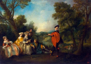 Konzert im Park, 1720-1743