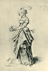 Junge Frau, frühes 16. Jahrhundert, 1943