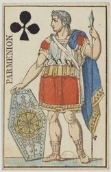 Parmenion. Aus: Cartes de tête d