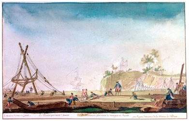 Der Hafen von Brest, um 1750-1810