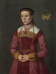 Porträt einer jungen Dame, ca. 1561