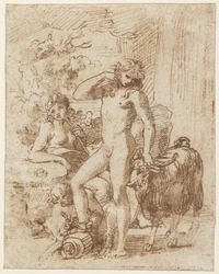 Bacchus und Erigone