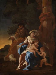 Die Heilige Familie mit dem Johannesknaben