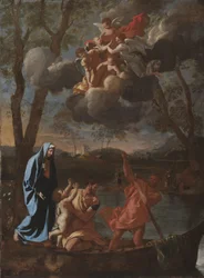 Die Rückkehr der Heiligen Familie nach Nazareth