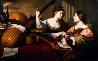 Göttliche Inspiration der Musik, ca. 1640