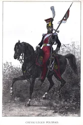 Polnischer Lanzenreiter der kaiserlichen Garde