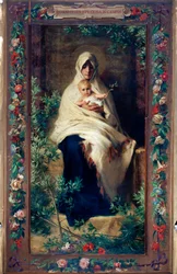 Unsere Liebe Frau vom Olivenbaum, 19. Jahrhundert, Genua, Chiesa di Santa Maria della Cella