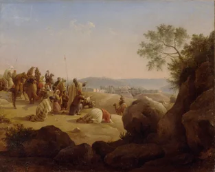 Pilger vor Jerusalem, 1831