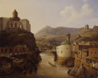Ansicht von Tiflis, 1839