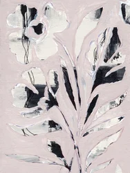 Moderne rosa Blume