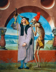 Tod mit Doktor, (Detail)