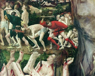 Das Martyrium der Zehntausend (Detail)