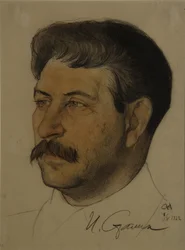 Porträt von Joseph Stalin, 1922