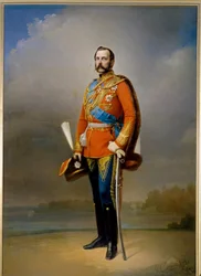 Porträt von Kaiser Alexander II von Russland (1818-1881) (genannt Der Befreier)