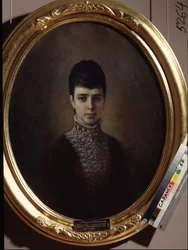 Porträt von Kaiserin Maria Fjodorowna, Prinzessin Dagmar von Dänemark 1847-1928