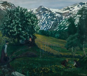 Frühlingsnacht Smieheggen, ca. 1918