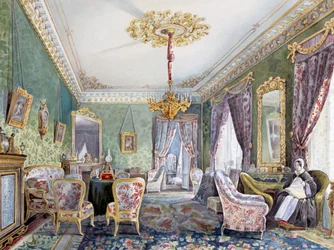 Heiminterieur in St. Petersburg