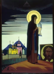 N.K. Roerich, Hl. Sergius von Radonesch