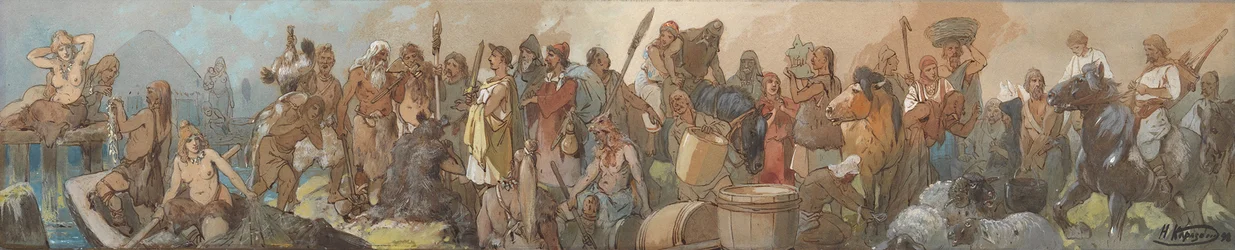 Die Geschichte des Handels, 1898