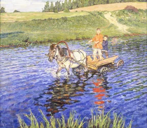 Flussüberquerung