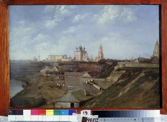 Ansicht der Zitadelle in Rjasan (Russland)