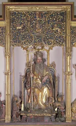 Isenheimer Altar, Heiliger Antonius der Einsiedler