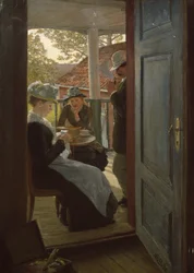 Moment des Gesprächs