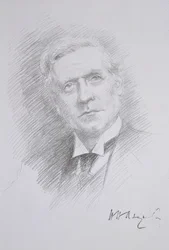 Porträt von Herbert Henry Asquith, aus einem Album zur Entente Cordiale, 1909