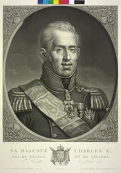 König von Frankreich Karl X.